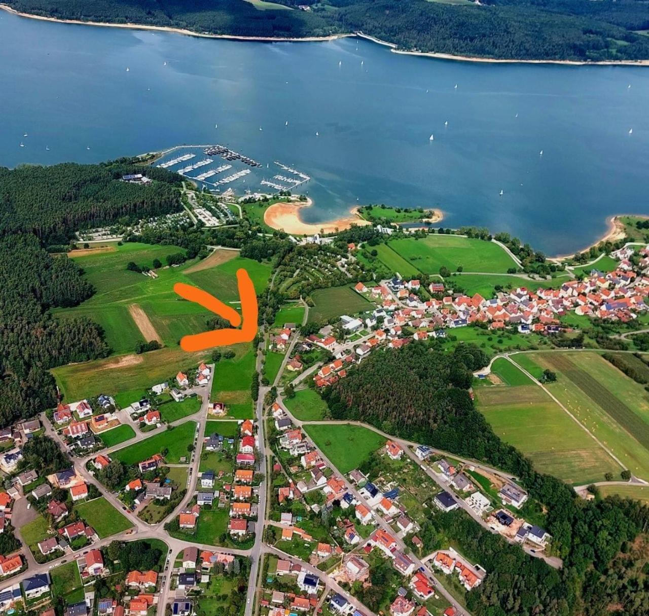 Ferienwohnung Brombachsee Ankerplatz Mit Sauna Bei Juliane Und Klaus Плайнфелд Екстериор снимка
